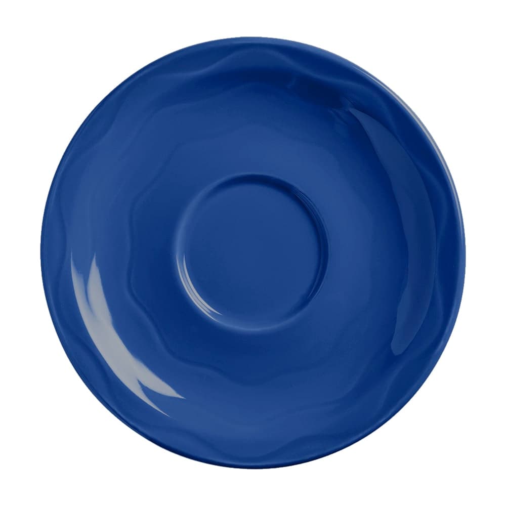 Libbey 903032201 6 1/4" Round Cantina Saucer - Glazed, Blueberry