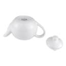 Libbey 905356903 14 oz Royal Rideau Tea Pot - Knob Lid, Loop Handle, White thumbnail 4