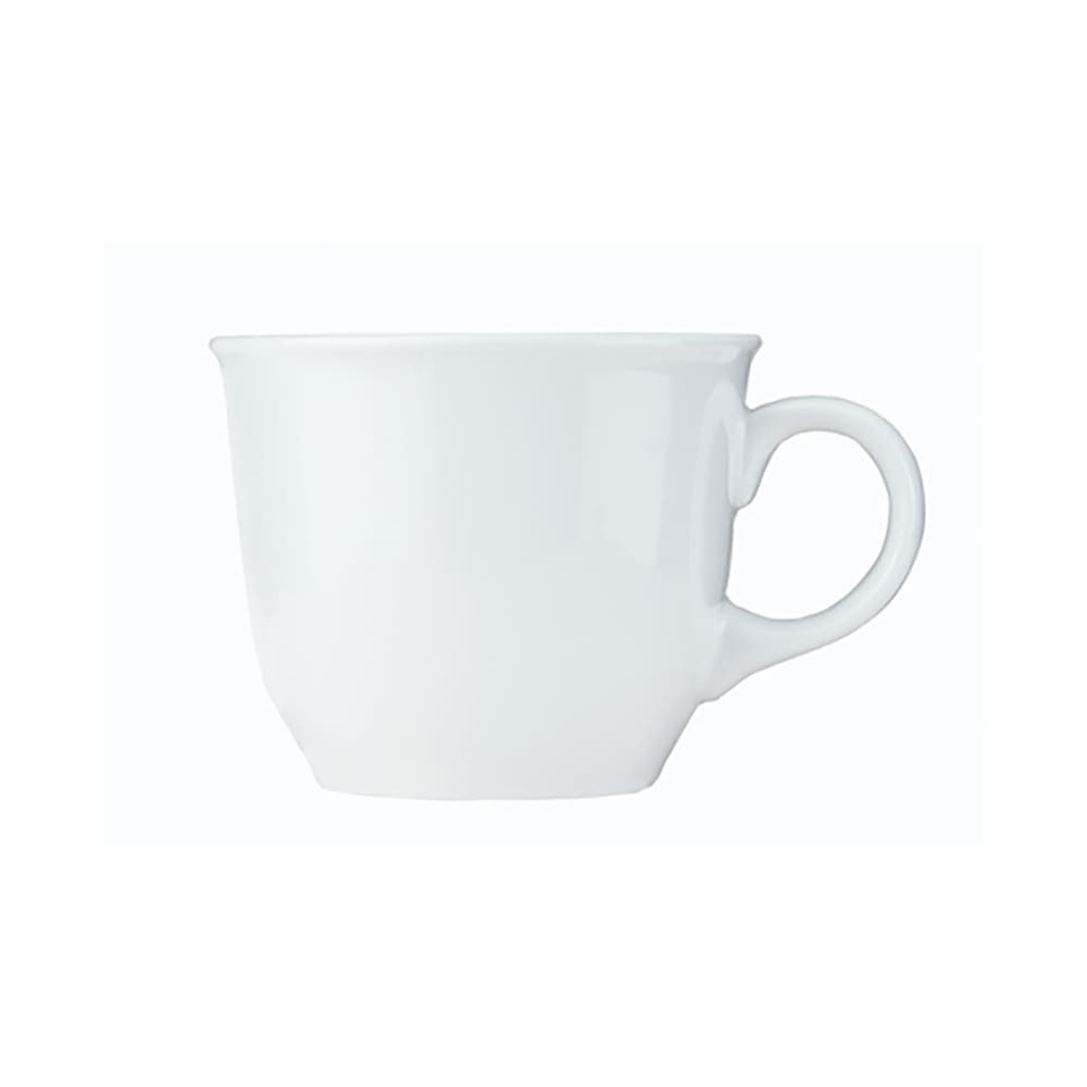 Libbey 911194015 8 oz Tea Cup w/ Reflections Pattern & Shape, Alumawhite Body