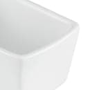 Libbey 911194504 Rectangular Sugar Caddy - Porcelain,  Aluma White thumbnail 4
