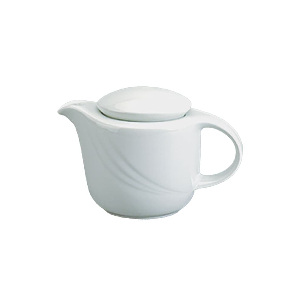 Libbey 9184335 12 oz Schonwald Teapot - Donna, Porcelain, White