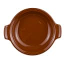Libbey 922229800 11-1/4 oz. Baker, Round Handled Bowl, Clay, Terracotta thumbnail 3