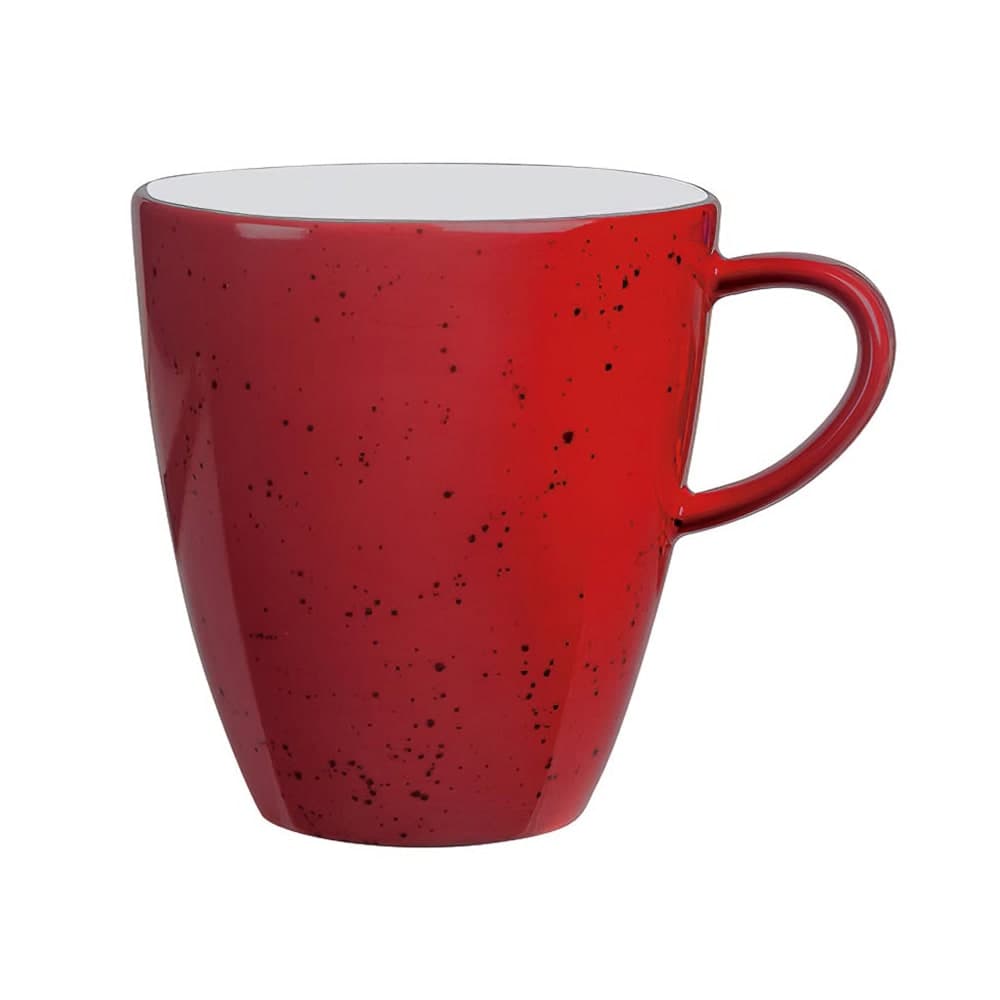 Schonwald 8 oz Cup - Porcelain, Pottery Unique, Red (9385274-63046)