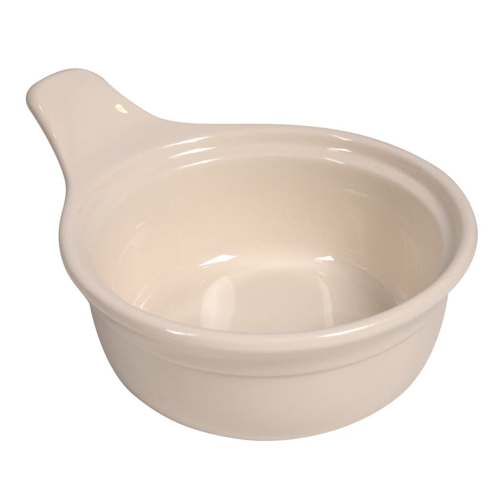 Libbey 950027722 15 oz Round Casablanca® Porcelain Casserole Dish, Flint