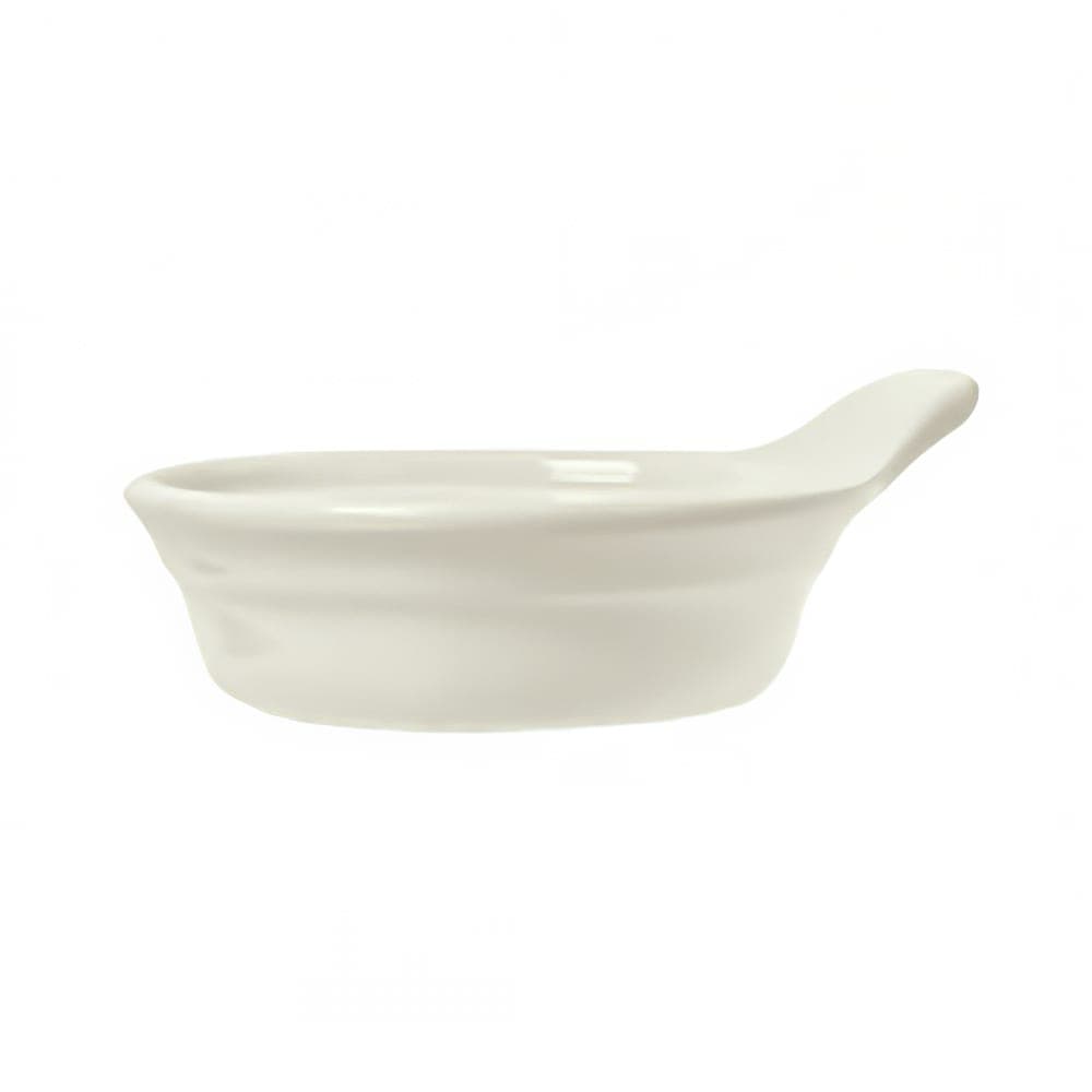 Libbey 950027725 10 oz Round Casablanca® Casserole Dish - Porcelain, Flint