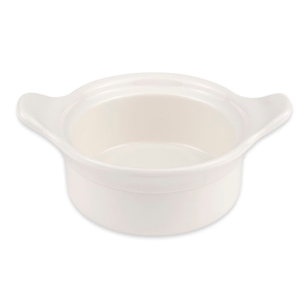 Libbey 950027733 8 oz Round Casablanca® Casserole Dish - Porcelain, Flint