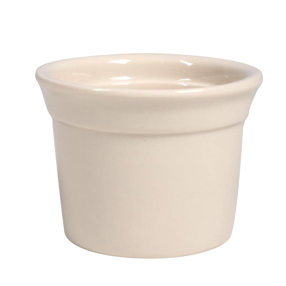 Libbey 950027737 4 oz. Round, China Custard Dish, Flint