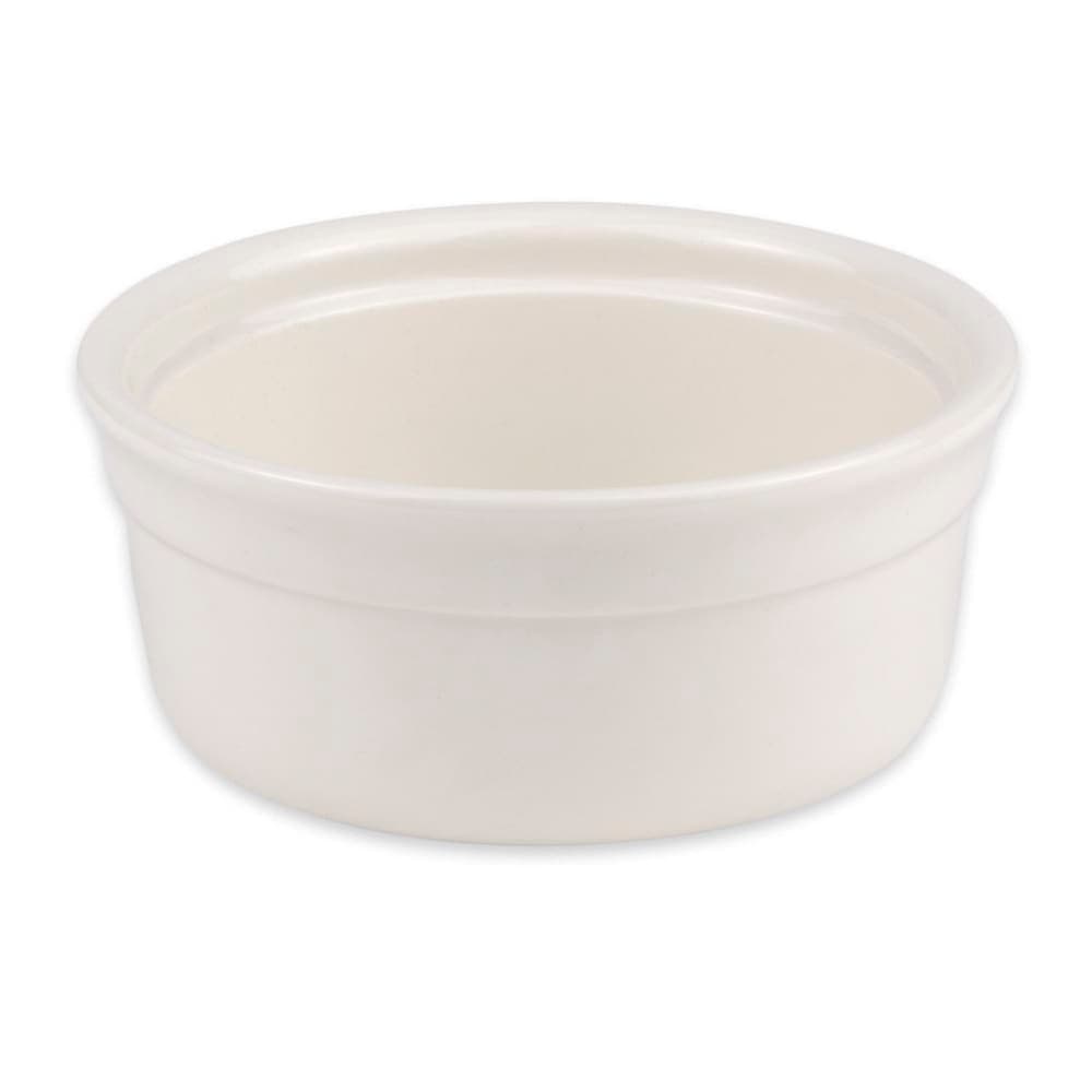 Libbey 950027739 8 oz. Round, China Pot Pie Dish, Flint