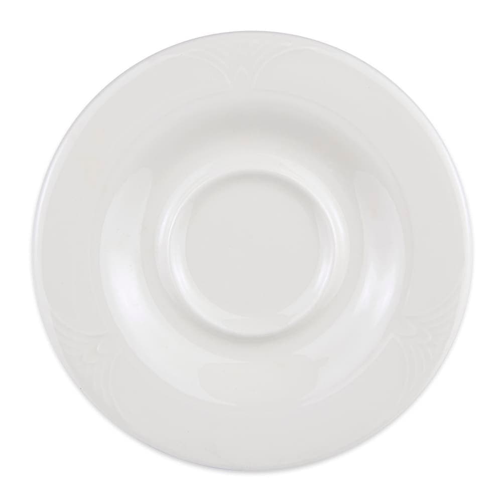 Libbey 950041436 5 5/8" Round Saucer w/ Cafe Royal Pattern, Royal Rideau