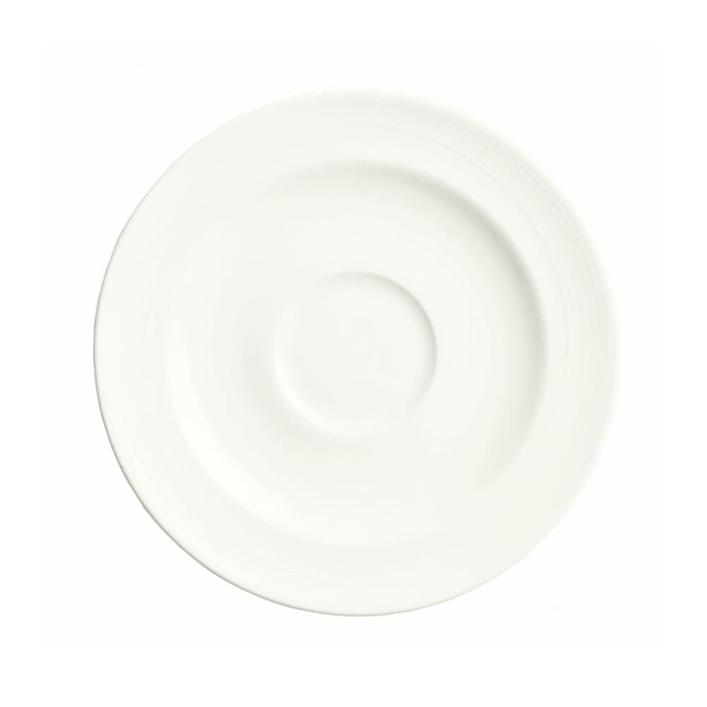 Libbey 987659332 6" Round Saucer w/ Silk Pattern & Royal Rideau Body