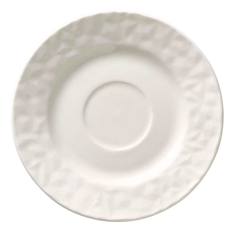 Libbey 988001500 6" Round Status Saucer - Porcelain, White