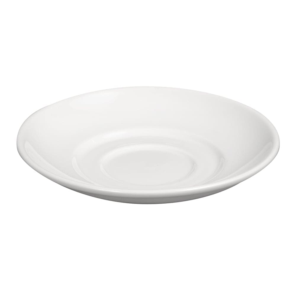 Libbey 999023500 6" Round Constellation Saucer - Porcelain, Lunar White