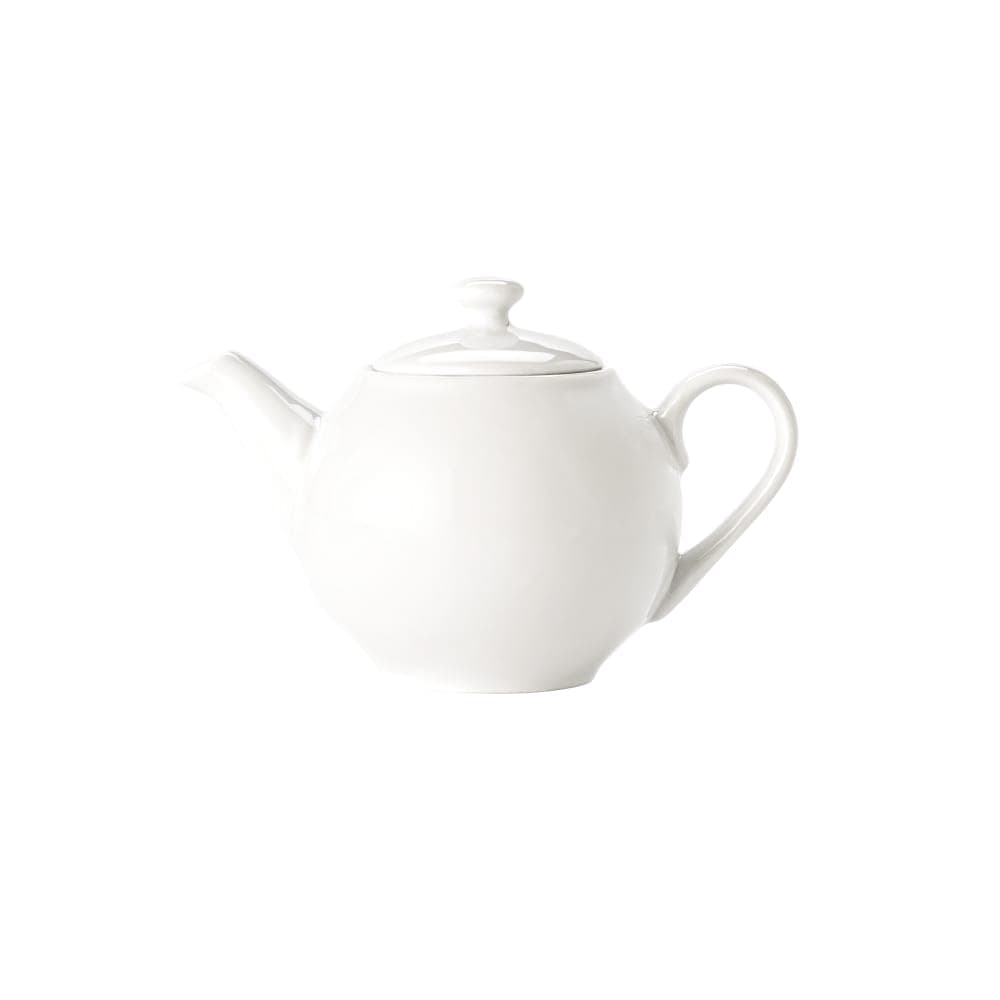 Libbey 999333040 15 oz Constellation Teapot - Porcelain, Lunar White