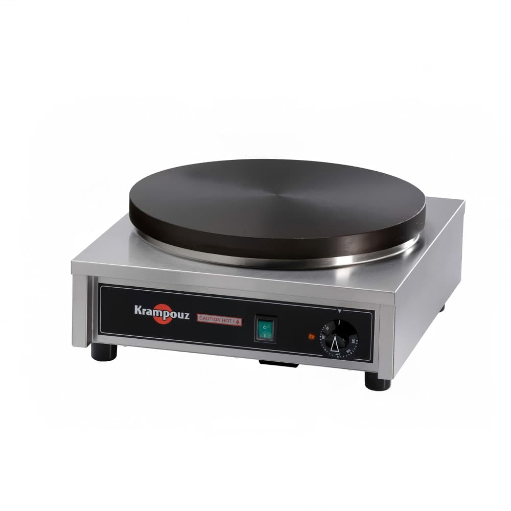 Krampouz 15 3/4" Single Crepe Maker w/ Cast Iron Plate, 240v/1ph (CECIF4)