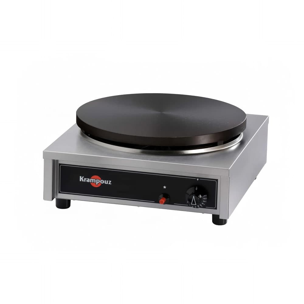 Krampouz 15 3/4" Single Crepe Maker w/ Cast Iron Plate, 24,000 BTU (CGCID4)