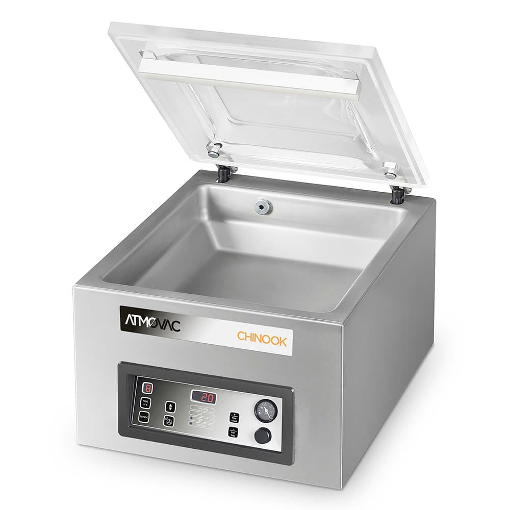Eurodib CHINOOK14 Atomvac Countertop Vacuum Pack Machine w/ 13 1/2" Seal Bar - Stainless, 120v