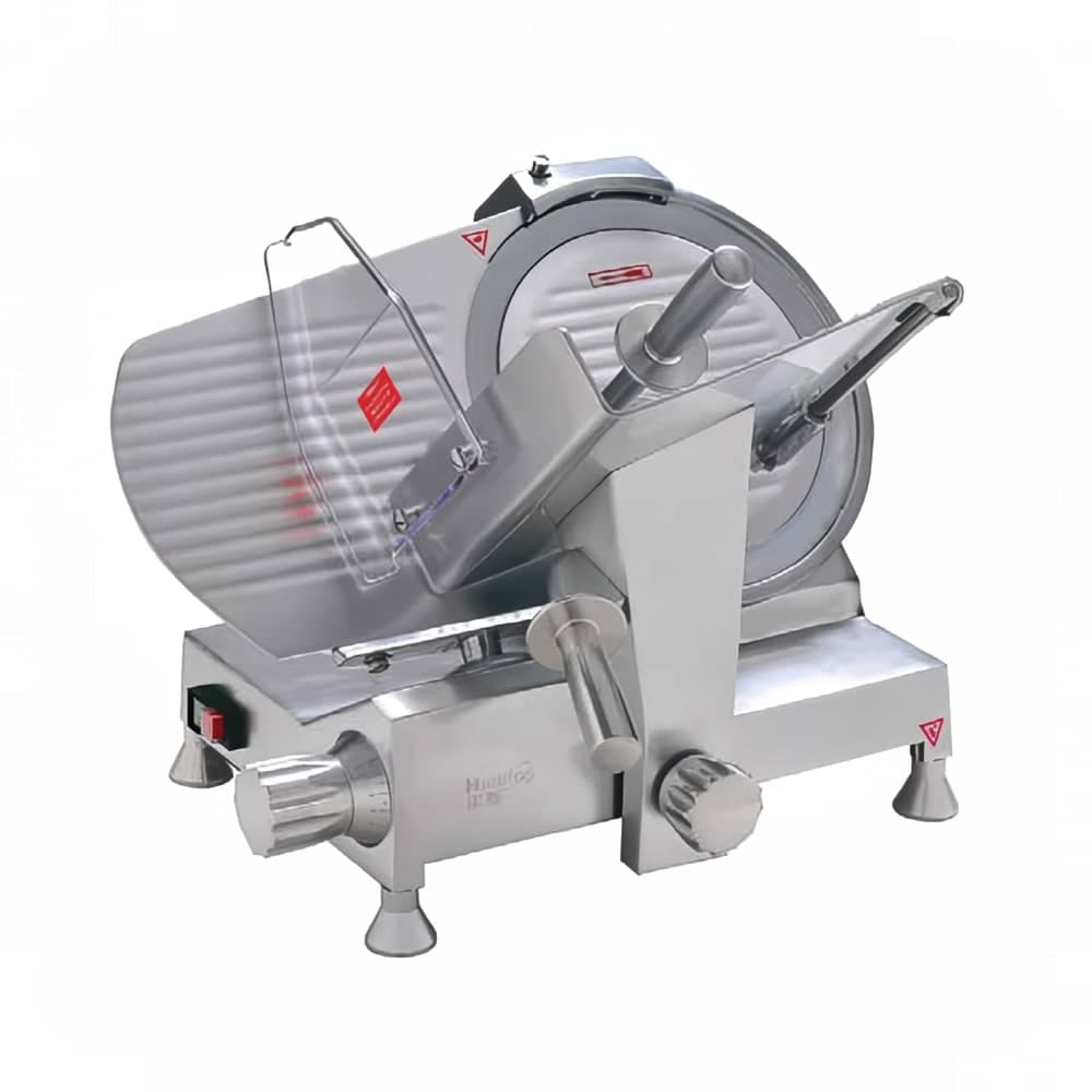 Eurodib HBS-300L Manual Meat Slicer w/ 12" Blade, Belt Driven, Aluminum, 1/3 hp