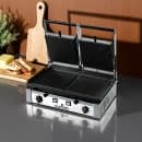 Eurodib PDR3000 Double Commercial Panini Press w/ Cast Iron Grooved Plates, 208-240v/1ph thumbnail 2