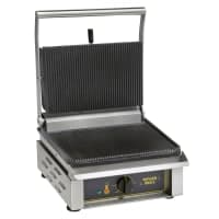 Eurodib SFE02345-120 Single Commercial Panini Press w/ Cast Iron Grooved Plates, 120v thumbnail 3
