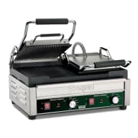Eurodib SFE02365-240 Double Commercial Panini Press w/ Cast Iron Grooved Plates, 240v/1ph thumbnail 3
