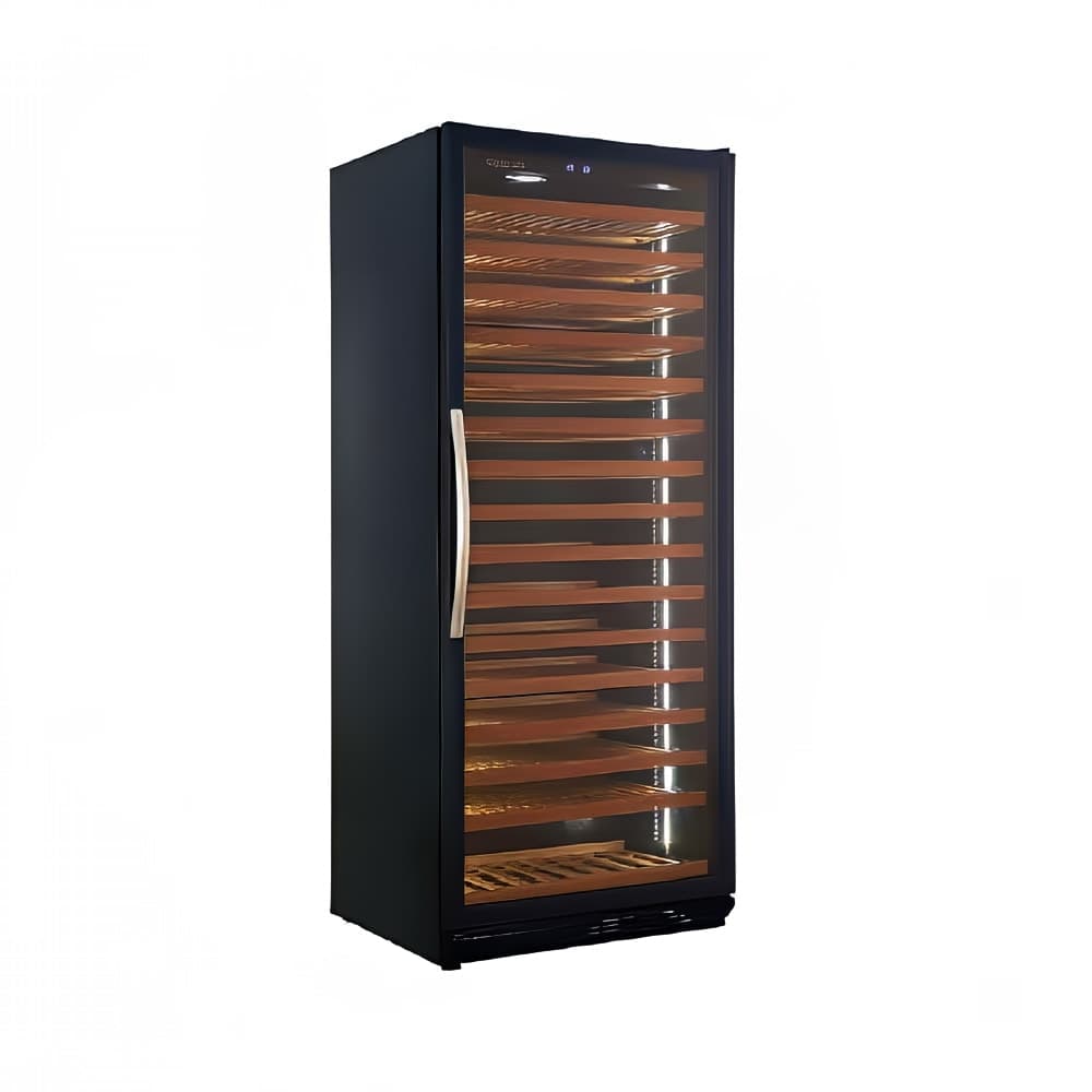 Eurodib USF328S 32 1/5" One Section Wine Cooler w/ (2) Zones - 272 Bottle Capacity, 120v