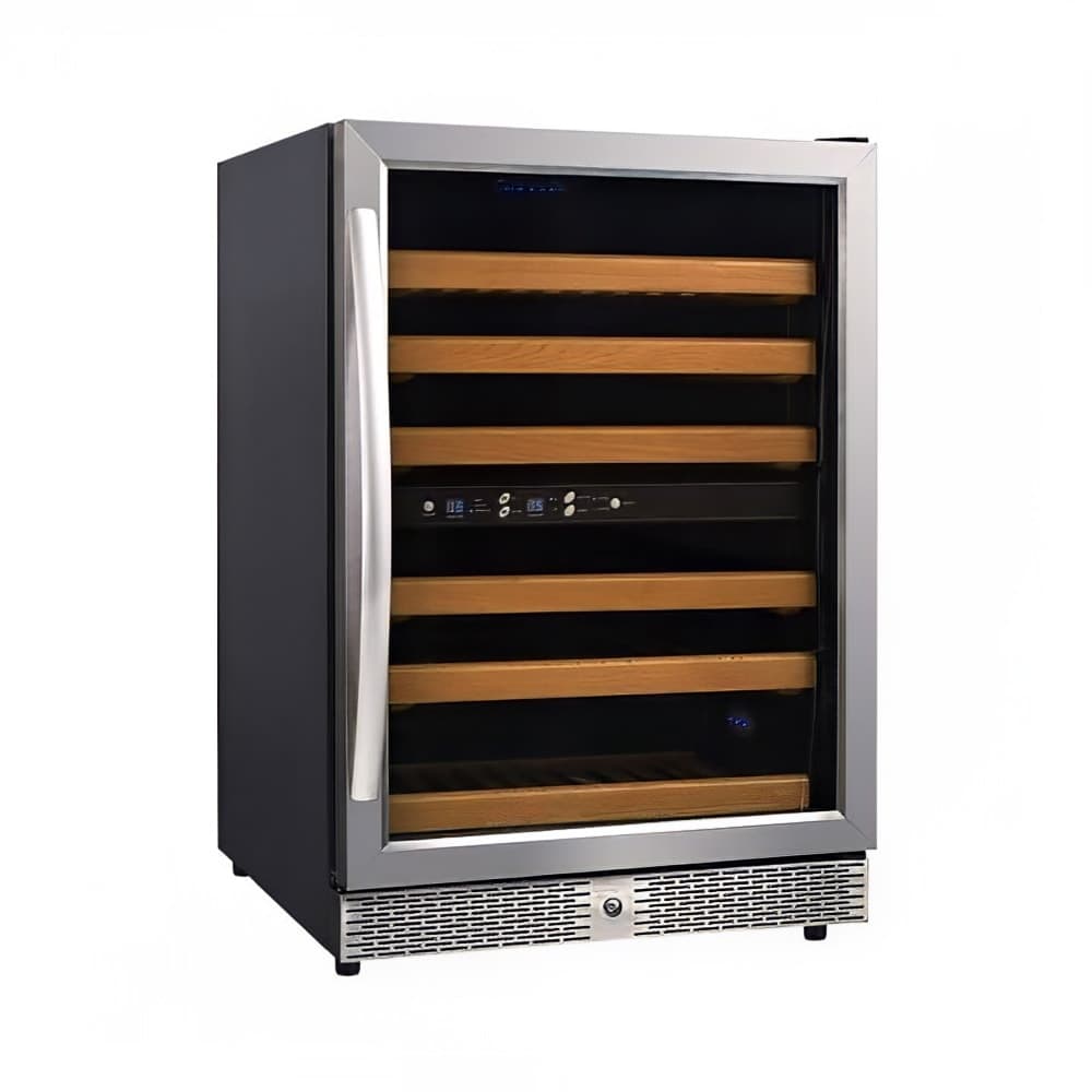 Eurodib USF54D 23 2/5" OneSection Wine Cooler w/ (2) Zones - 46 Bottle Capacity, 110v