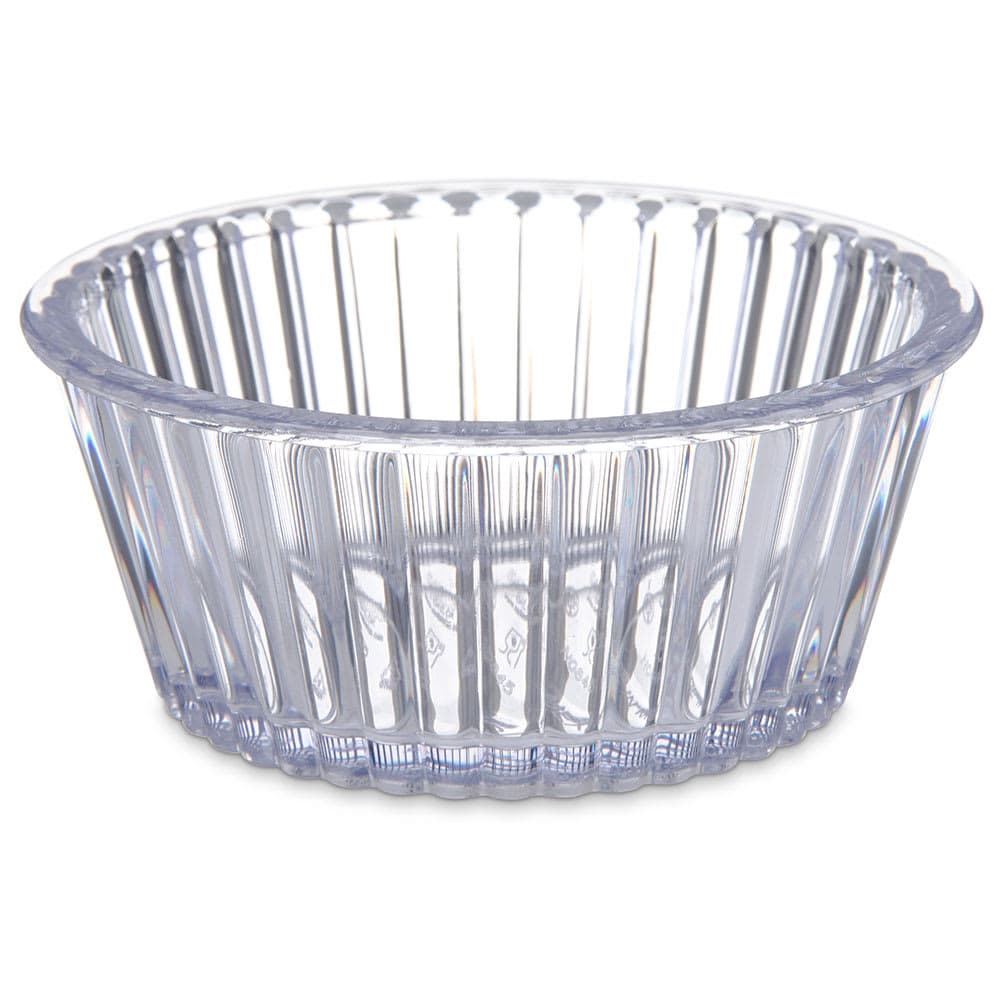 Carlisle 4 1/2 oz Fluted Ramekin - Clear (084507)