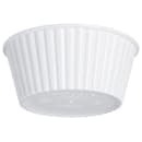 Carlisle 4 1/2 oz Fluted Ramekin - White (084502) thumbnail 3