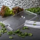 Carlisle Universal Full Size Food Pan Lid - Notched, Clear (10211U07) thumbnail 4