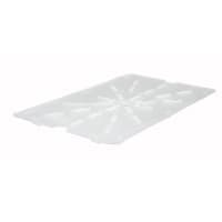 Carlisle Full Size Drain Shelf - Clear (1021507) thumbnail 5