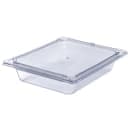 Carlisle Universal Half Size Food Pan Lid - Flat, Clear (10236U07) thumbnail 3