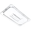 Carlisle Universal 1/3 Size Food Pan Solid Lid - Clear (10270U07) thumbnail 3