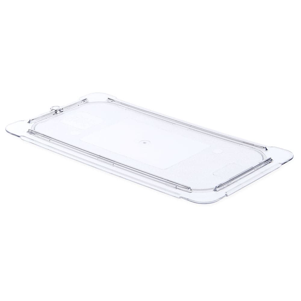 Carlisle Universal 1/3 Size Food Pan Lid - Flat, Clear (10276U07)