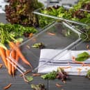 Carlisle Universal 1/3 Size Food Pan Lid - Flat, Clear (10276U07) thumbnail 4