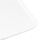 Carlisle Rectangular Market Tray - 30" x 10 7/16" Fiberglass, Pearl White (1030FMT301) thumbnail 4