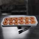 Carlisle Rectangular Market Tray - 30" x 10 7/16" Fiberglass, Pearl White (1030FMT301) thumbnail 6