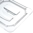 Carlisle Universal 1/6 Size Food Pan Solid Lid - Clear (10310U07) thumbnail 3