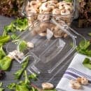 Carlisle Universal 1/6 Size Food Pan Notched Lid - Clear (10311U07) thumbnail 4