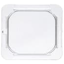 Carlisle Universal 1/6 Size Food Pan Lid - Flat, Clear (10316U07) thumbnail 2