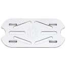 Carlisle 1/9 Size Food Pan Drain Grate - Clear (1033507) thumbnail 2