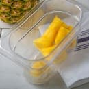 Carlisle 1/9 Size Food Pan Drain Grate - Clear (1033507) thumbnail 4