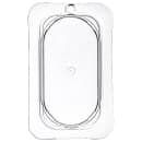 Carlisle Universal 1/9 Size Food Pan Lid - Flat, Clear (10336U07) thumbnail 2