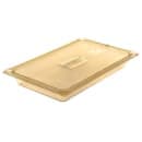 Carlisle Universal Full Size High Heat Food Pan Solid Lid - Amber (10410U13) thumbnail 3