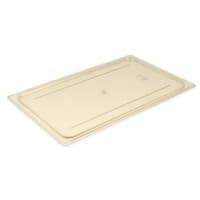 Carlisle Universal Full Size High Heat Food Pan Solid Lid - Amber (10410U13) thumbnail 6