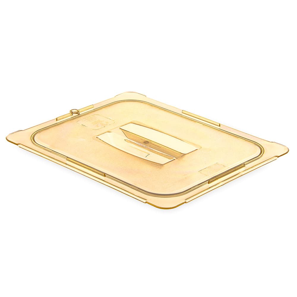 Carlisle Universal Half Size High Heat Food Pan Solid Lid - Amber (10430U13)