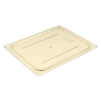 Carlisle Universal Half Size High Heat Food Pan Solid Lid - Amber (10430U13) thumbnail 5