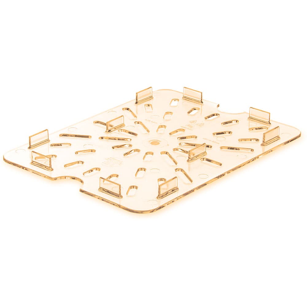 Carlisle Half Size High Heat Drain Shelf - Amber (1043513)