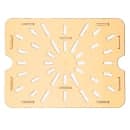 Carlisle Half Size High Heat Drain Shelf - Amber (1043513) thumbnail 2