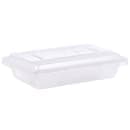 Carlisle 2 gal Food Storage Box - 18x12x3 1/2" Clear (1061007) thumbnail 3
