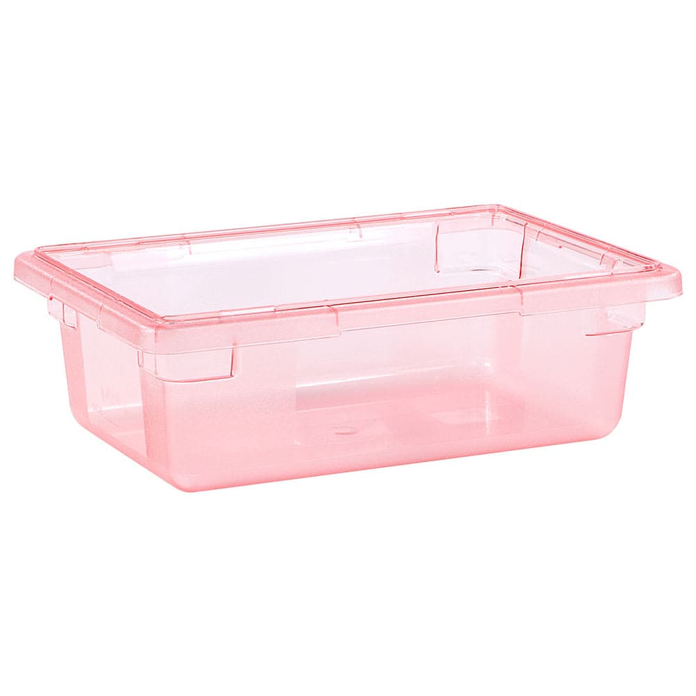 Carlisle 3 1/2 gal Food Storage Box - 18x12x6" Red (10611C05)